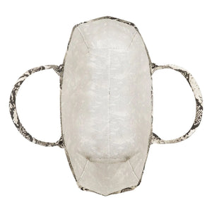 Anine Bing - Léo Python Tote Bag | Gray