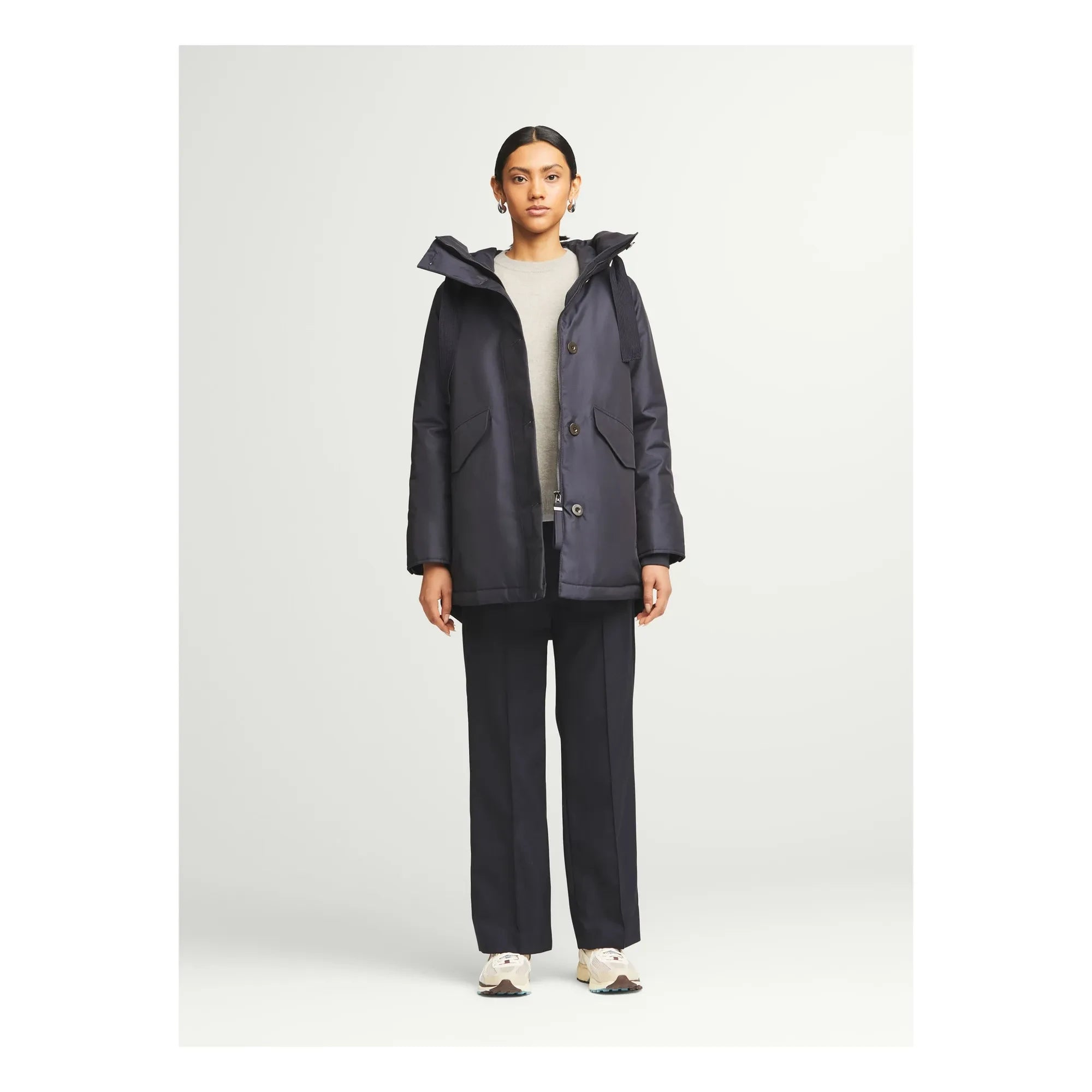 g-lab - Amber Parka | Navy Blue