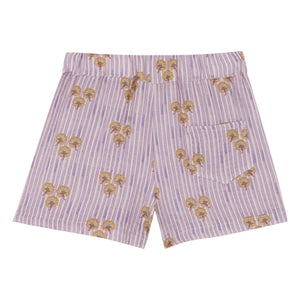 birinit - Cinca Striped Organic Cotton Shorts | Mauve