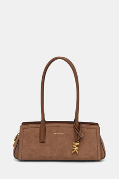 MICHAEL Michael Kors LAILA süet kadın baget çanta