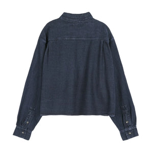 Bobo Choses - Denim Cotton Shirt | Navy