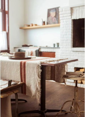 Libeco - Belgium Rug | Terracotta Red