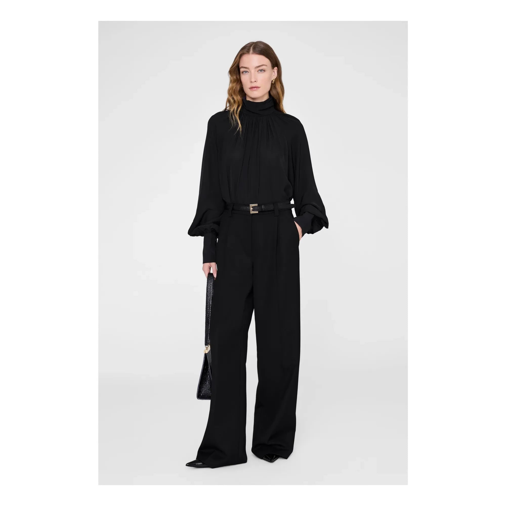 Anine Bing - Mom Blouse | Black