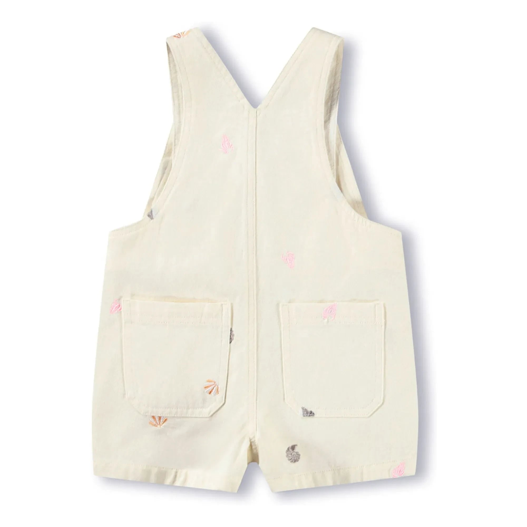 Molo - Sunnie Organic Cotton Sleeveless Jumpsuit | Ecru