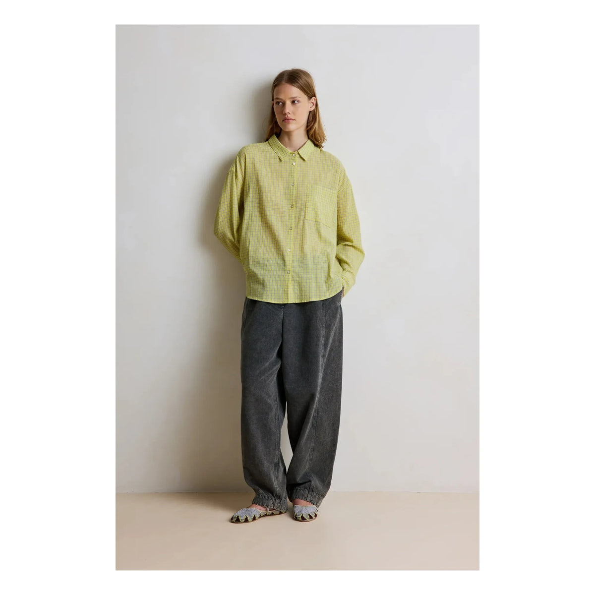 Hod - Barnabé Cotton Carrot Fit Pants | Black