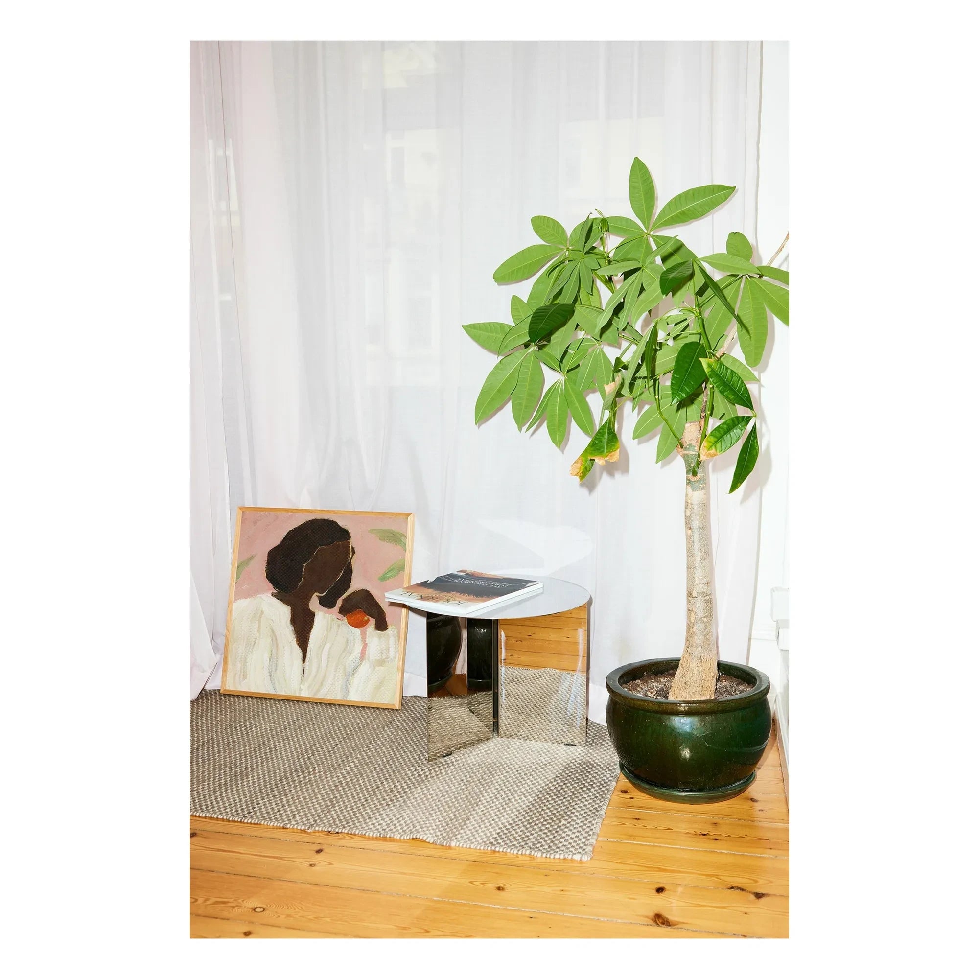 Paper Collective - Sacrée Frangine Signed Pink Garden Poster