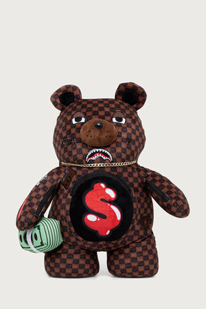 Sprayground - Brown Shark Backpack in Paris 910B9308NSZ