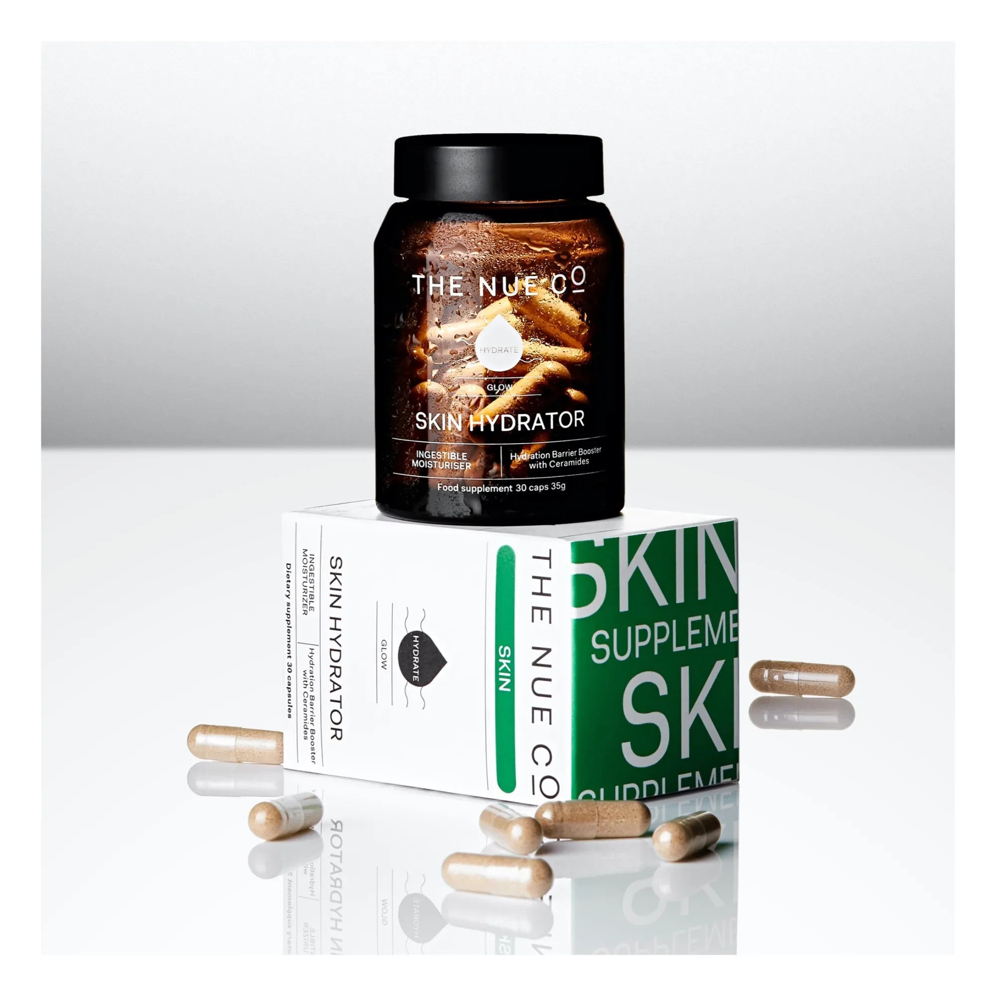 The Nue Co - Skin Hydrating Nutritional Supplement - 30 Capsules