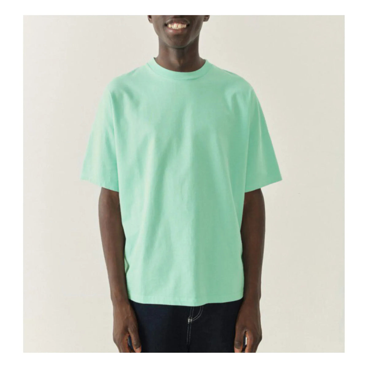 American Vintage - Fizvalley Tişört | Mint Yeşili