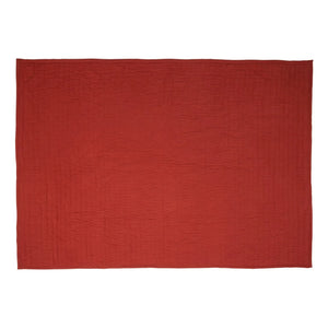 Hübsch - Organic Cotton Blanket | Orange