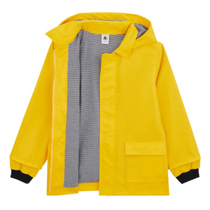 Petit Bateau - Organic cotton-lined raincoat | Yellow