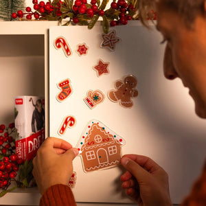 Legami - Gel Window Stickers Set - Window-Glow - Small - Santa Claus