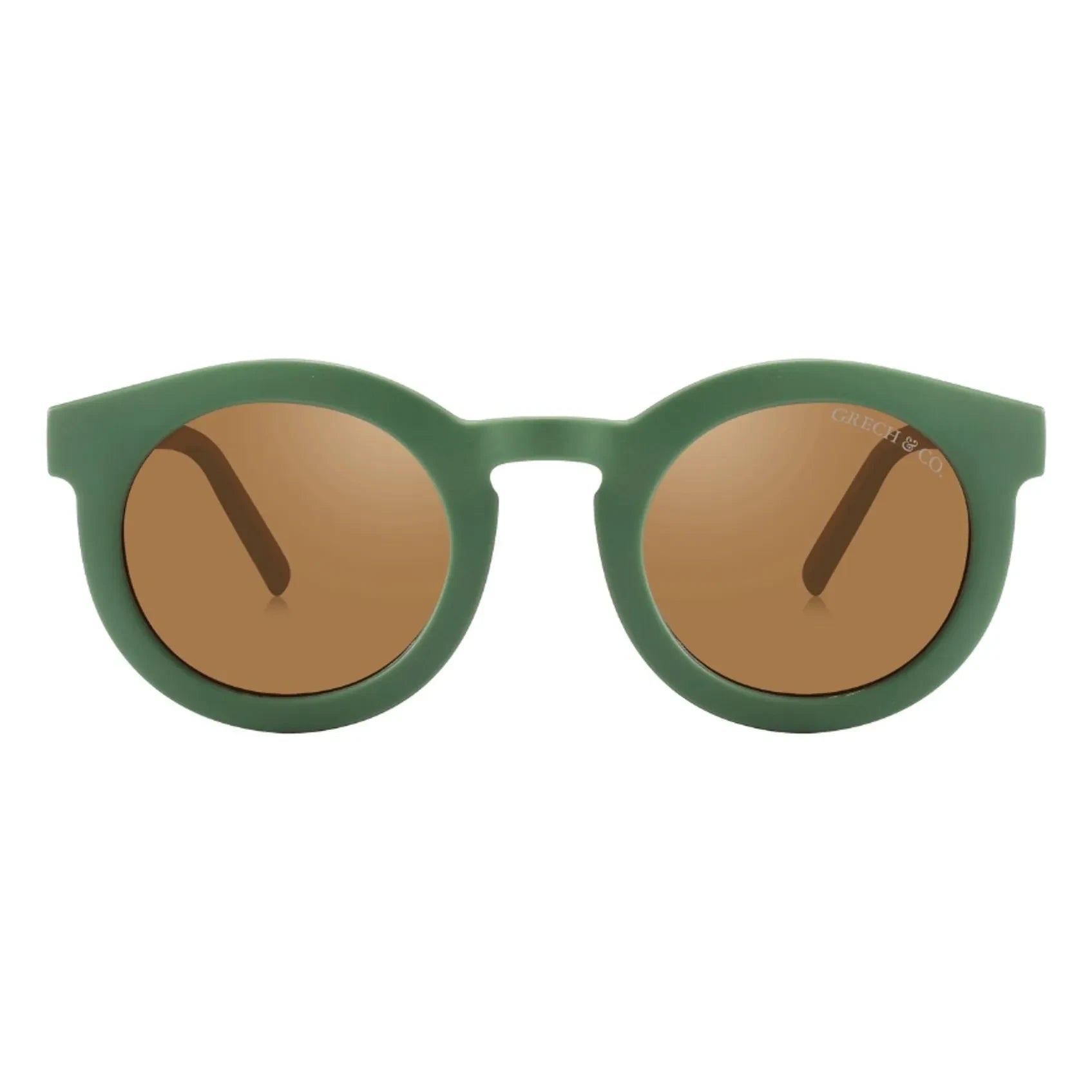 Grech & Co - Classic Polarized Natural Fiber Sunglasses | Khaki