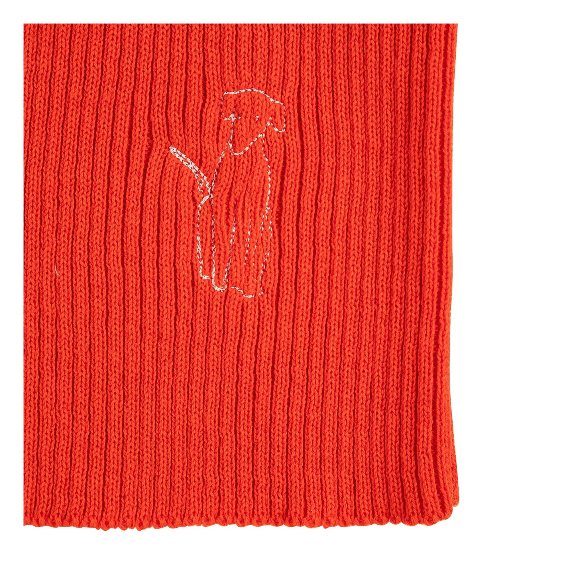Bobo Choses - Organic cotton open knit top | Red