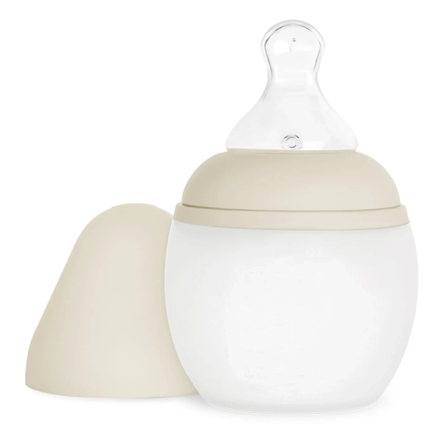 Elhée - Medical Silicone Baby Bottle Orthodontic Pacifier | Beige