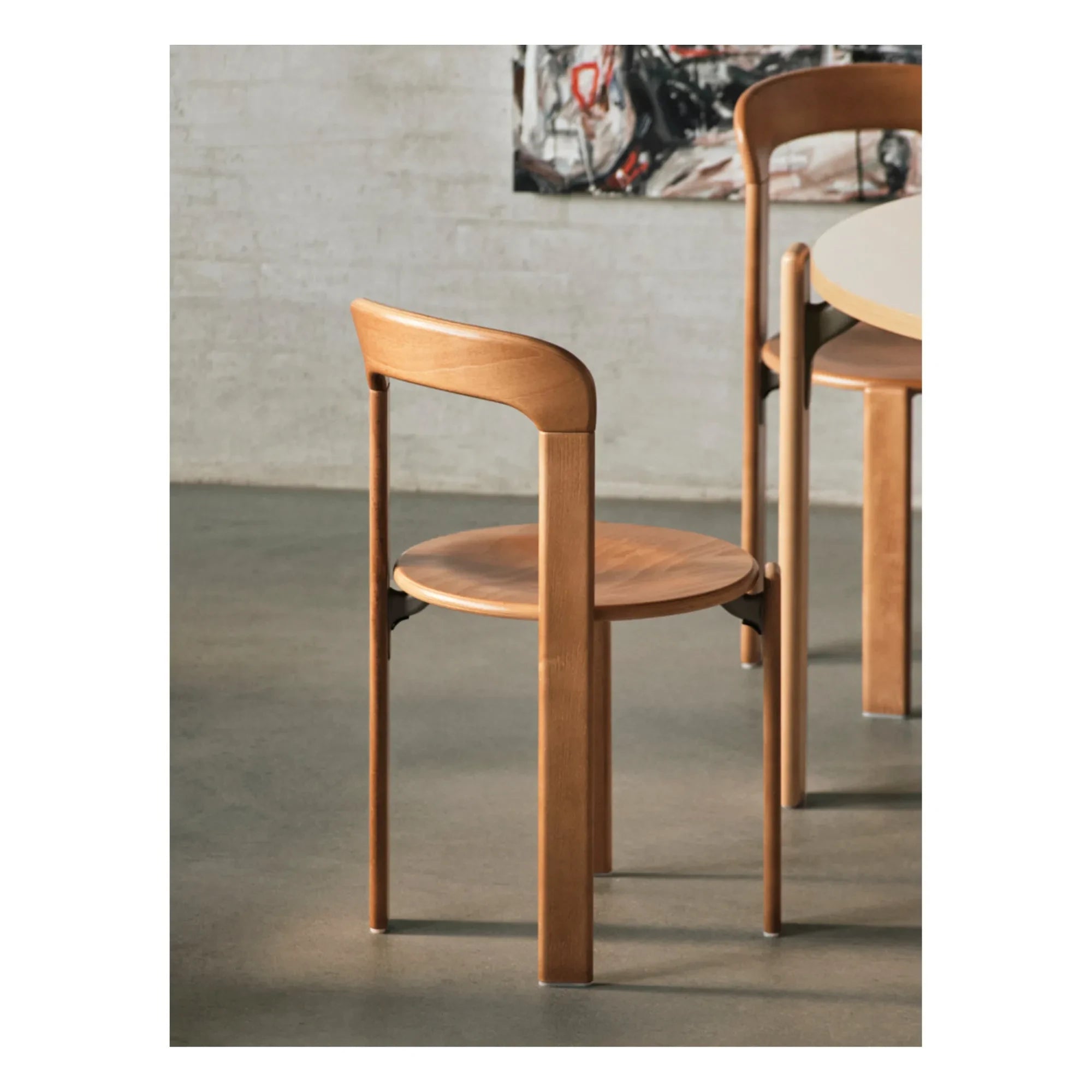 Hay - Rey Lake Wooden Chair - Bruno Rey | Orange