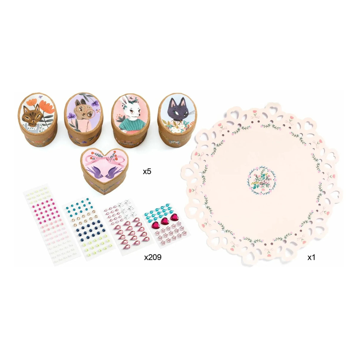 Djeco - DIY Kit - Create Mini Boxes