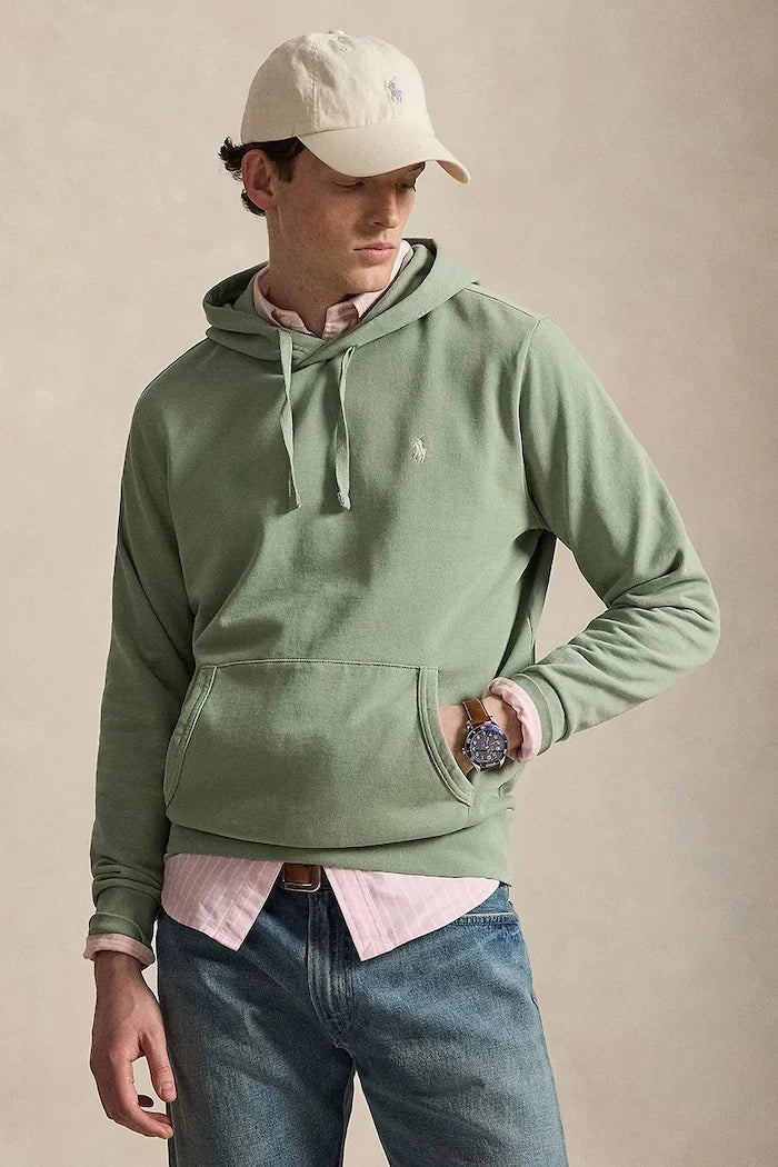 Polo Ralph Lauren erkek pamuklu kapüşonlu sweatshirt