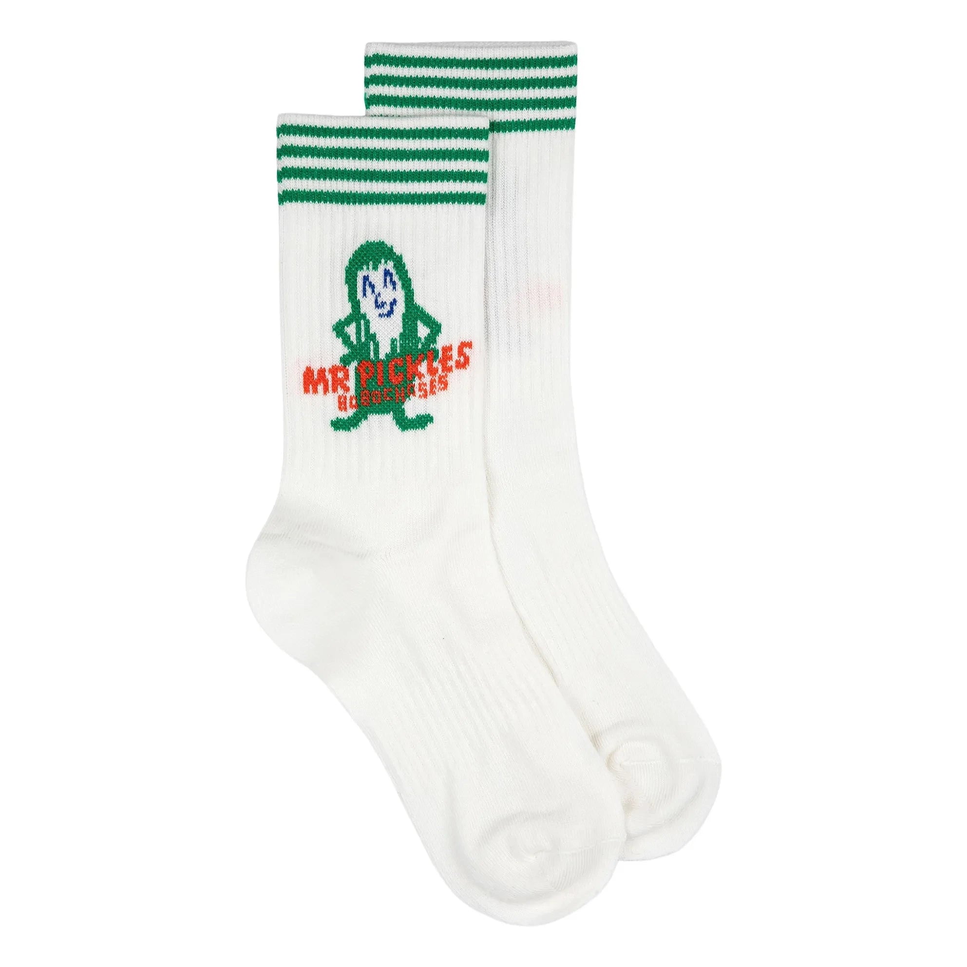 Bobo Choses - Mr Pickles Organic Cotton Socks | White
