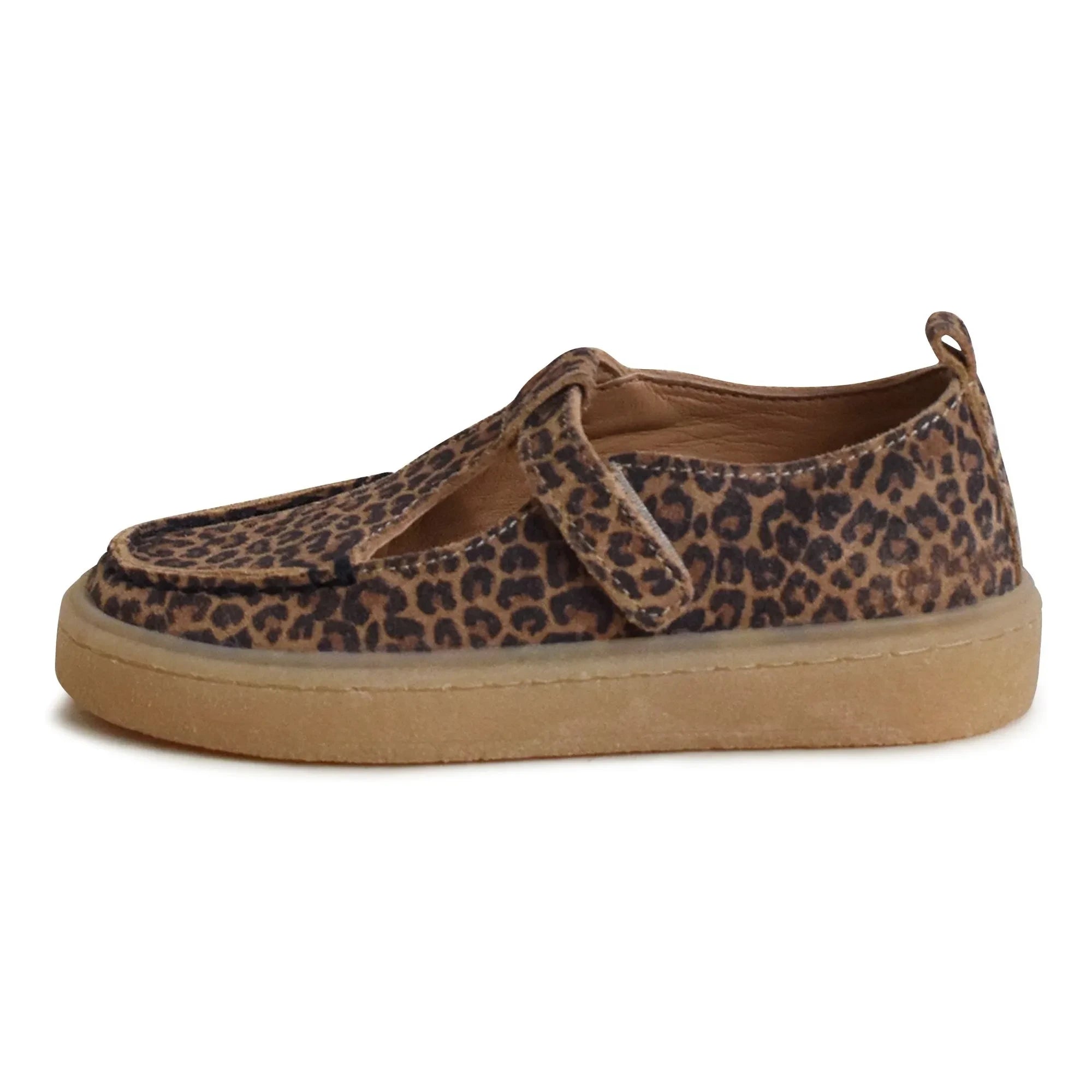 du Loua - Du Tilly Leopard Suede Loafers | Brown