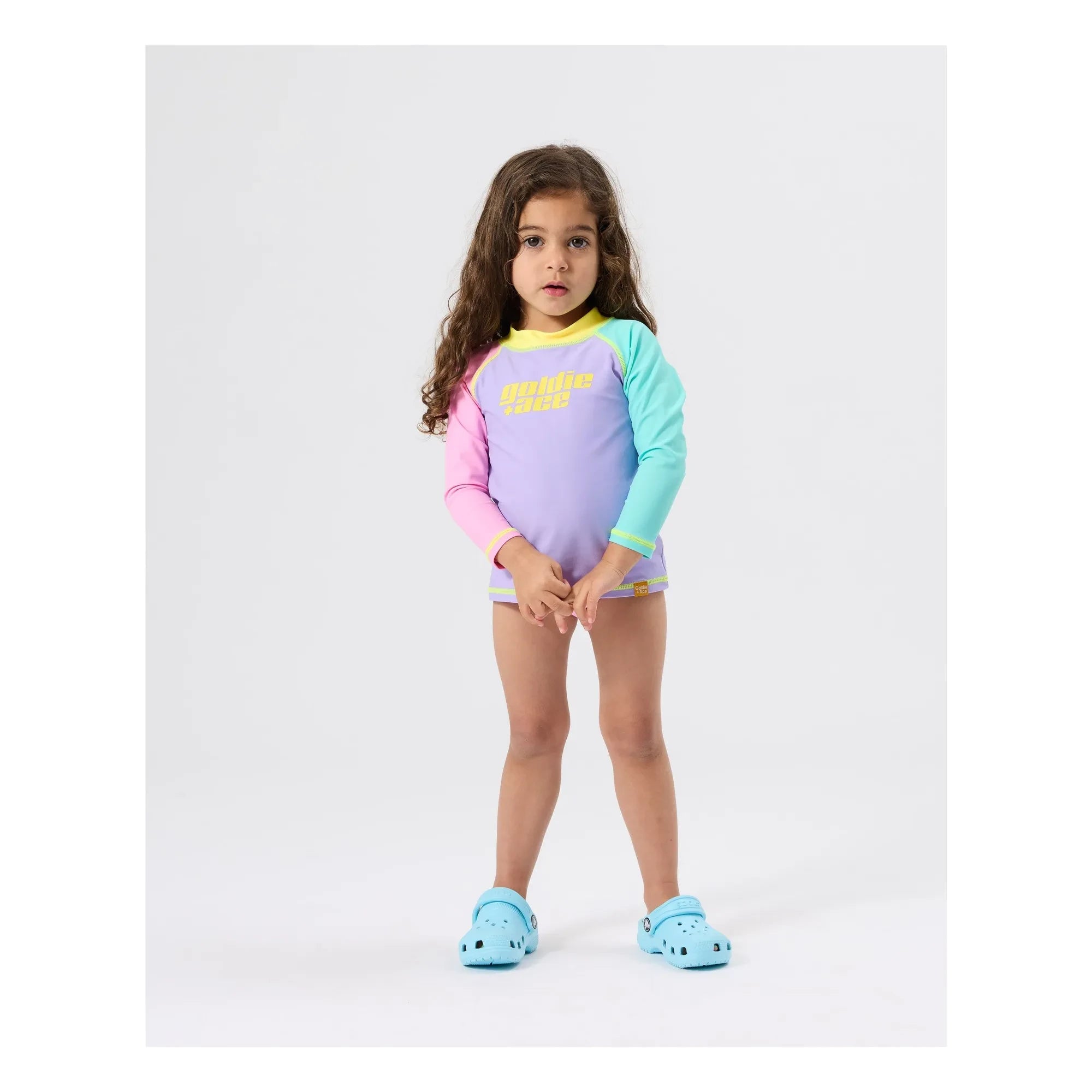Goldie + Ace - Paradise UV Protective Bath T-Shirt | Mauve