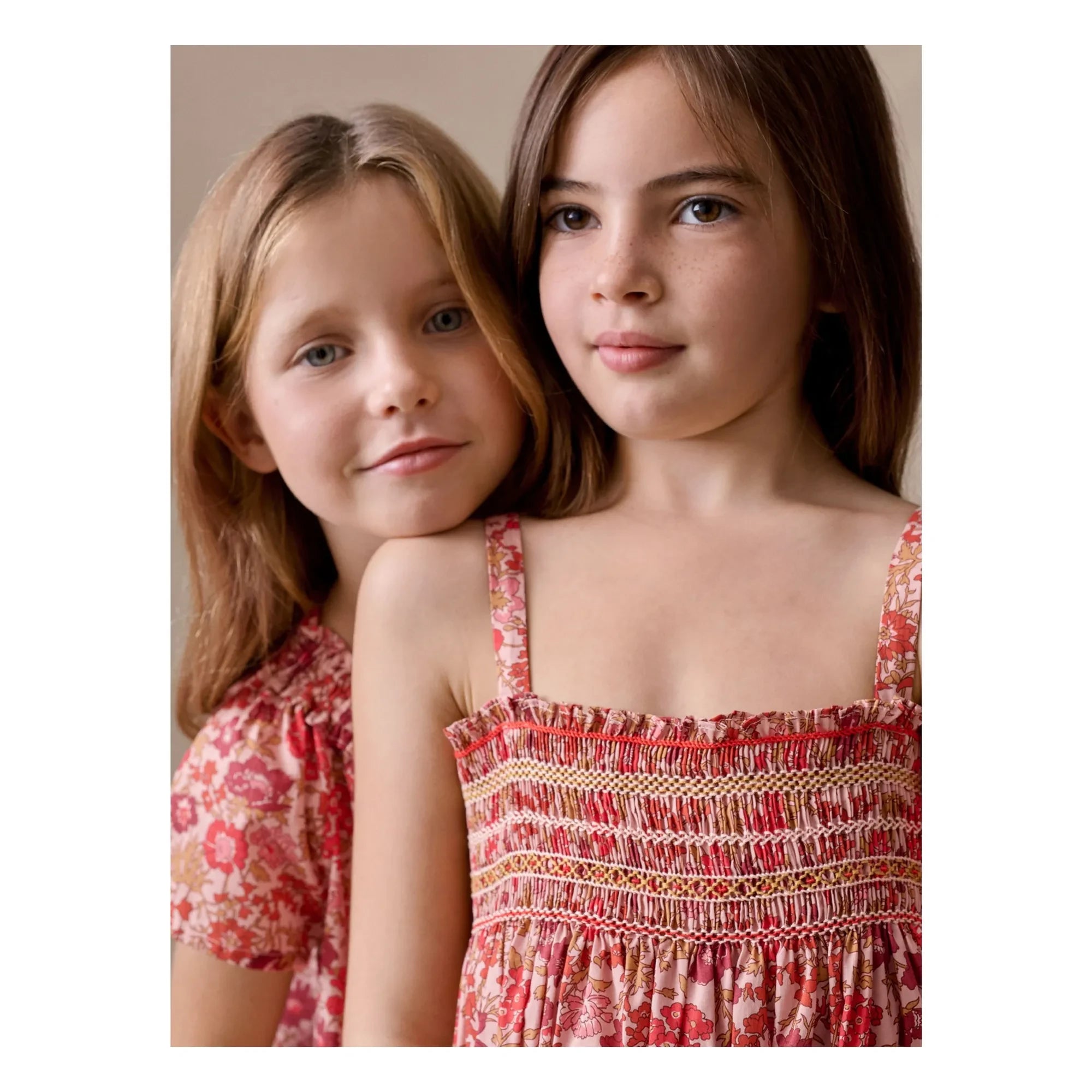 Bonpoint - Goldia Fleurie Organic Cotton Blouse | Dusty Pink