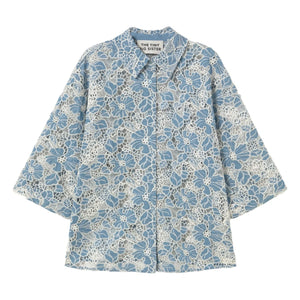 The Tiny Big Sister - Cotton Shirt | Blue