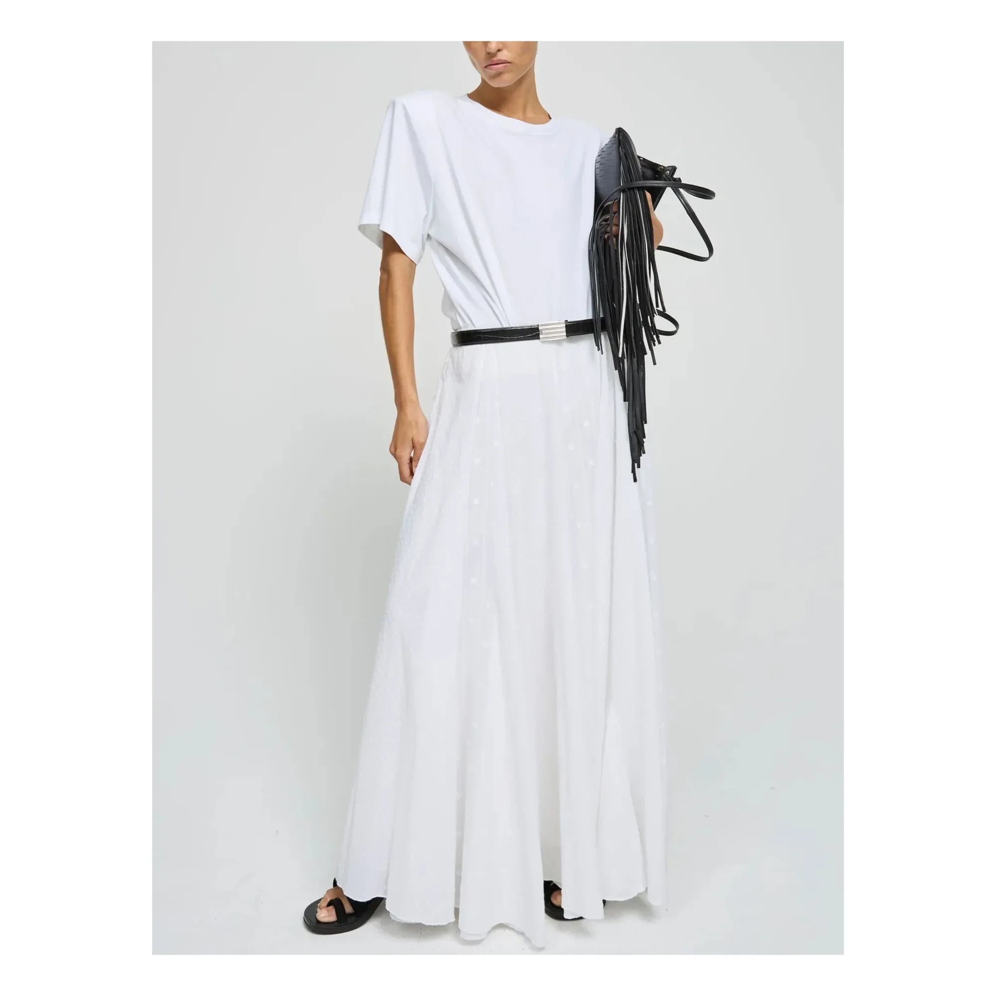 Laurence Bras - Bella Cotton Skirt | White