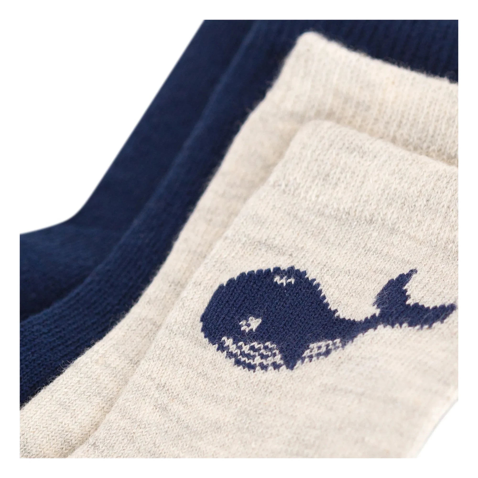 Petit Bateau - 2 Pair of Fish Socks Set | Blue