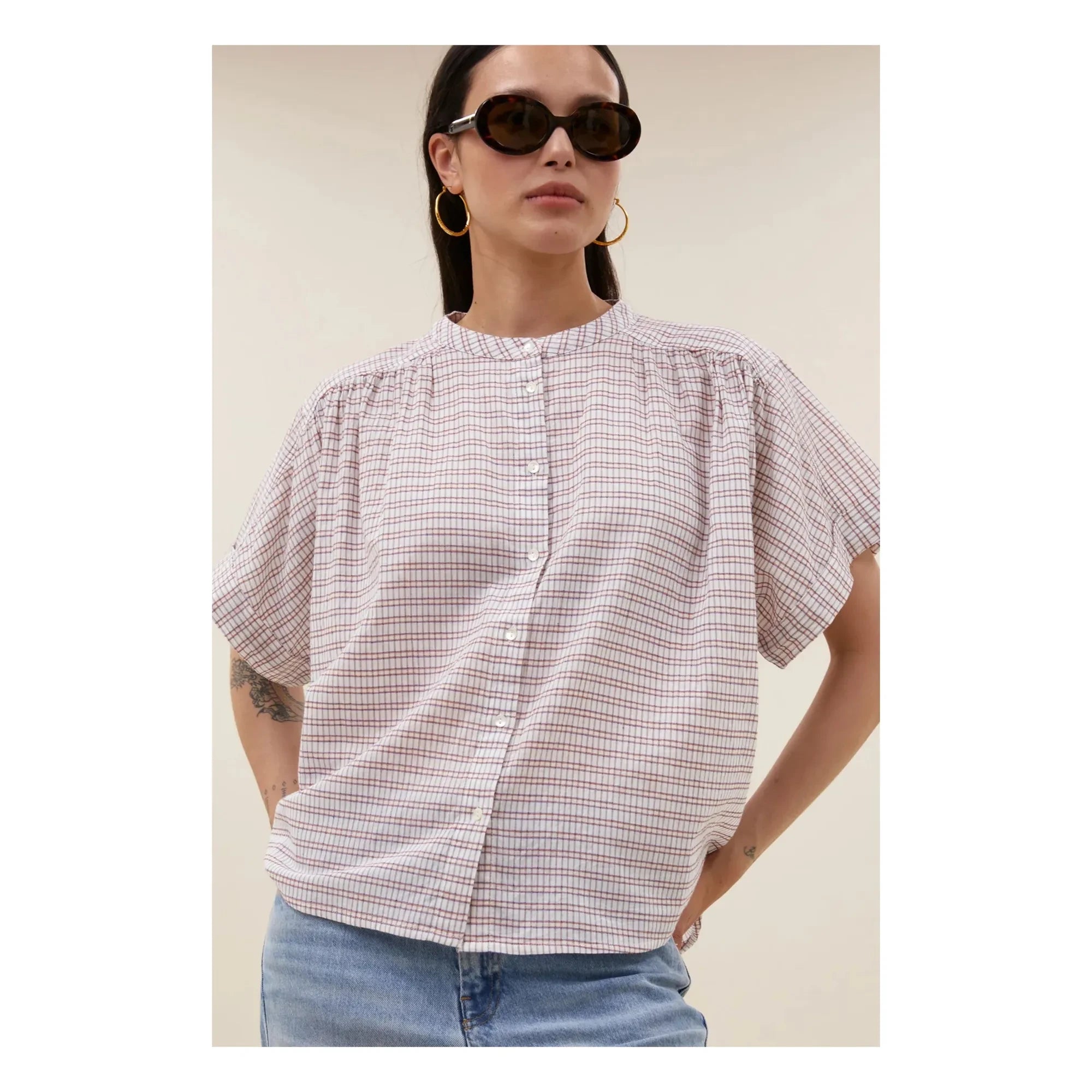 By Bar - Alex Organic Blow Up Bubble | Beige