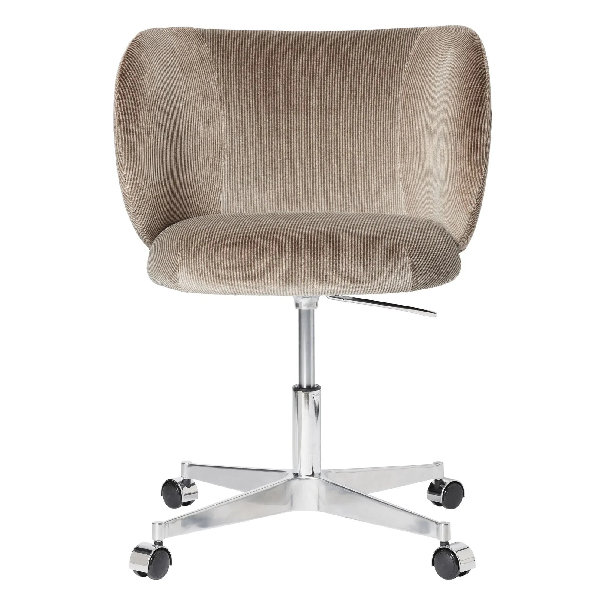 Ferm Living - Rico Velvet Office Chair | Gray