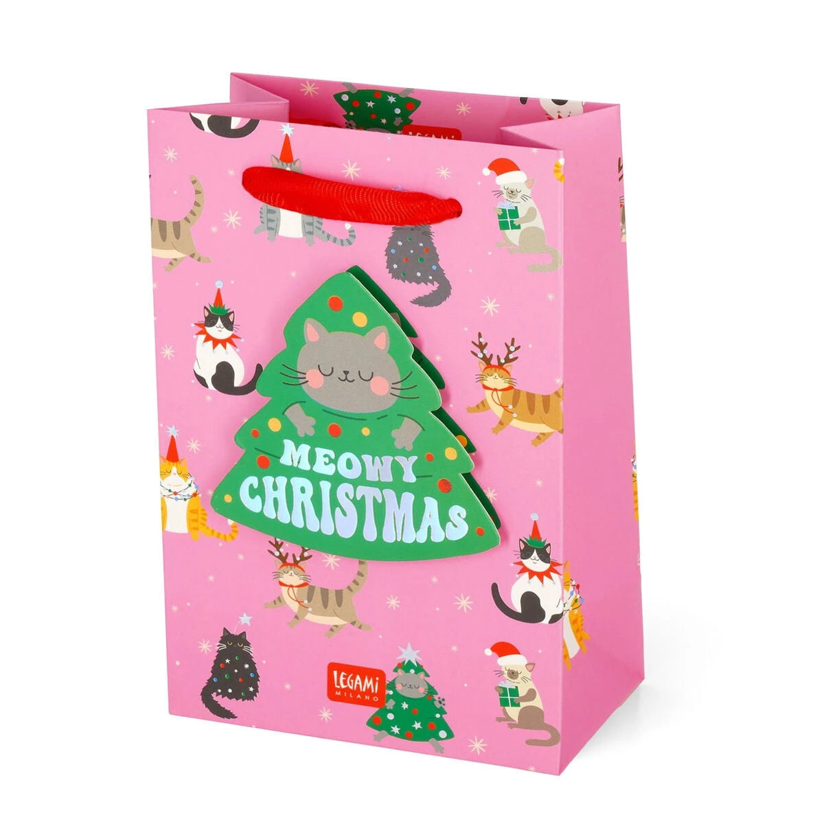 Legami - Kitty Noel Gift Bag - Small