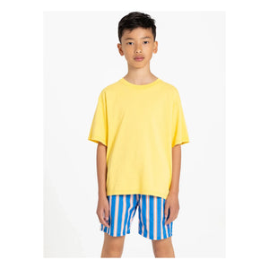 Smallable Kid - Nils Organic Cotton T-shirt | Fluorescent Yellow