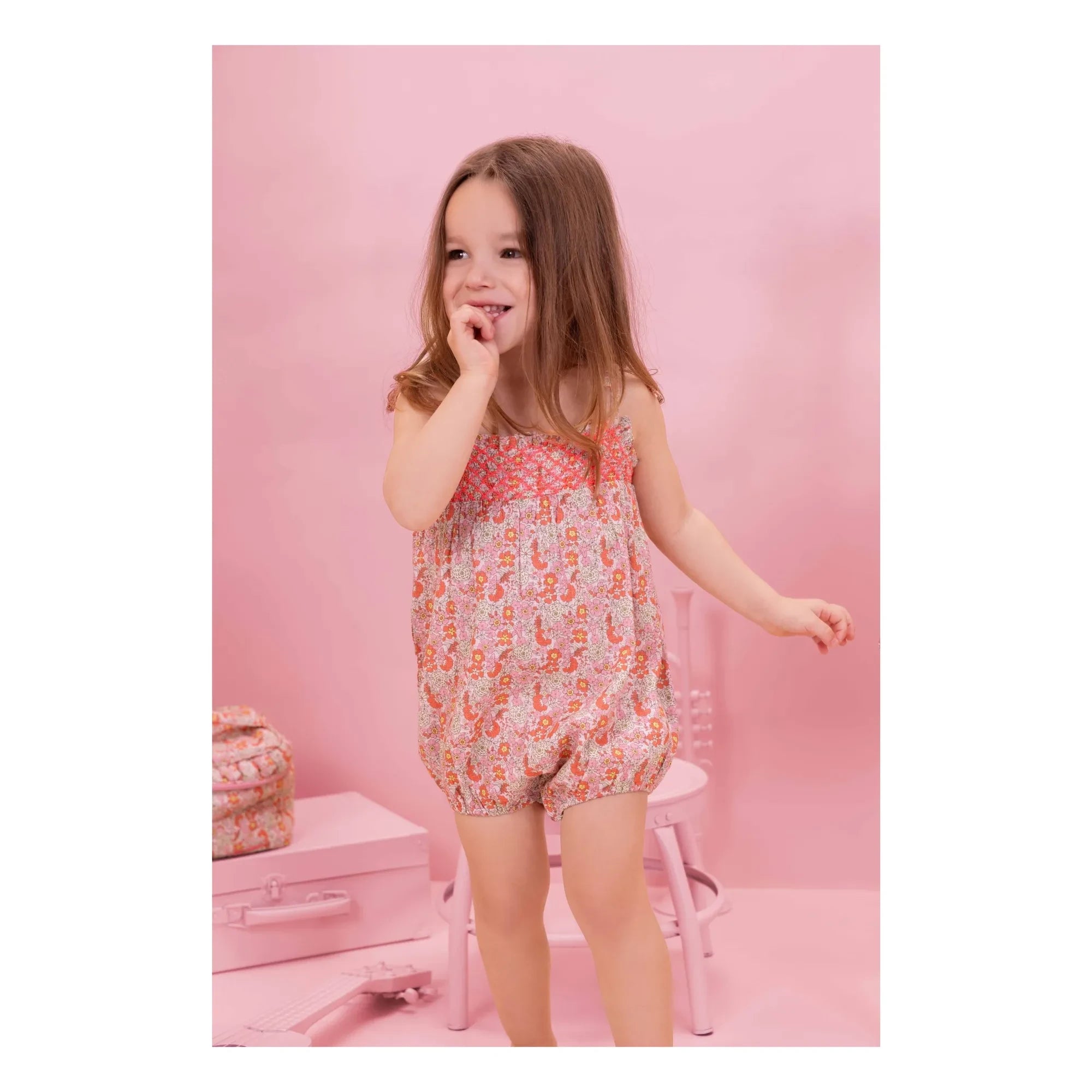 Bonton - Calina Fleurie Jumpsuit | Pink