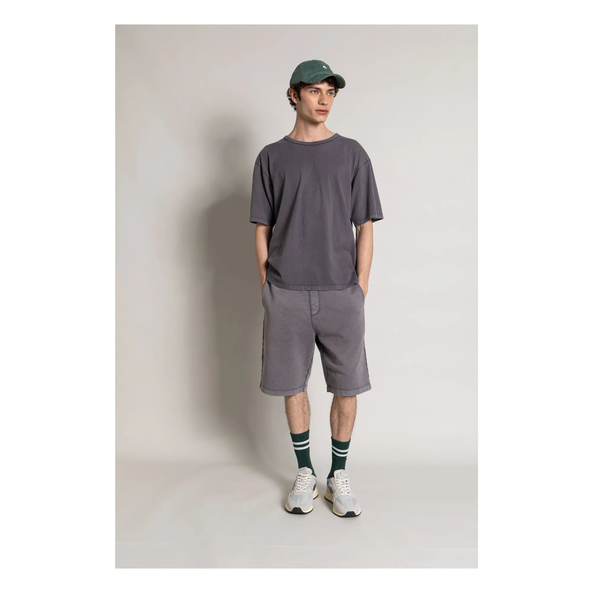 Smallable Man - Solal organik pamuk T-shirt | Kömür