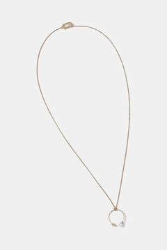 AllSaints erkek metal kolye