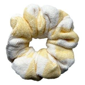 Jera Mini - Chouchou Checkered Terrycloth | Pale yellow