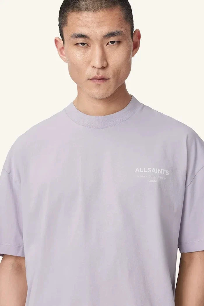 AllSaints Erkek Pamuklu Oversize Tişört