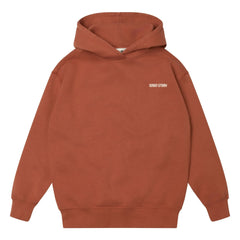 Main Story - Logo Kapüşonlu Sweatshirt | Kırmızı