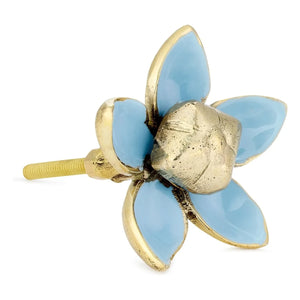 Doing Goods - Liv Brass Flower Door Handle | Brass