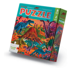 Crocodile Creek - Holographic Dinosaur Puzzle - 60 Pieces