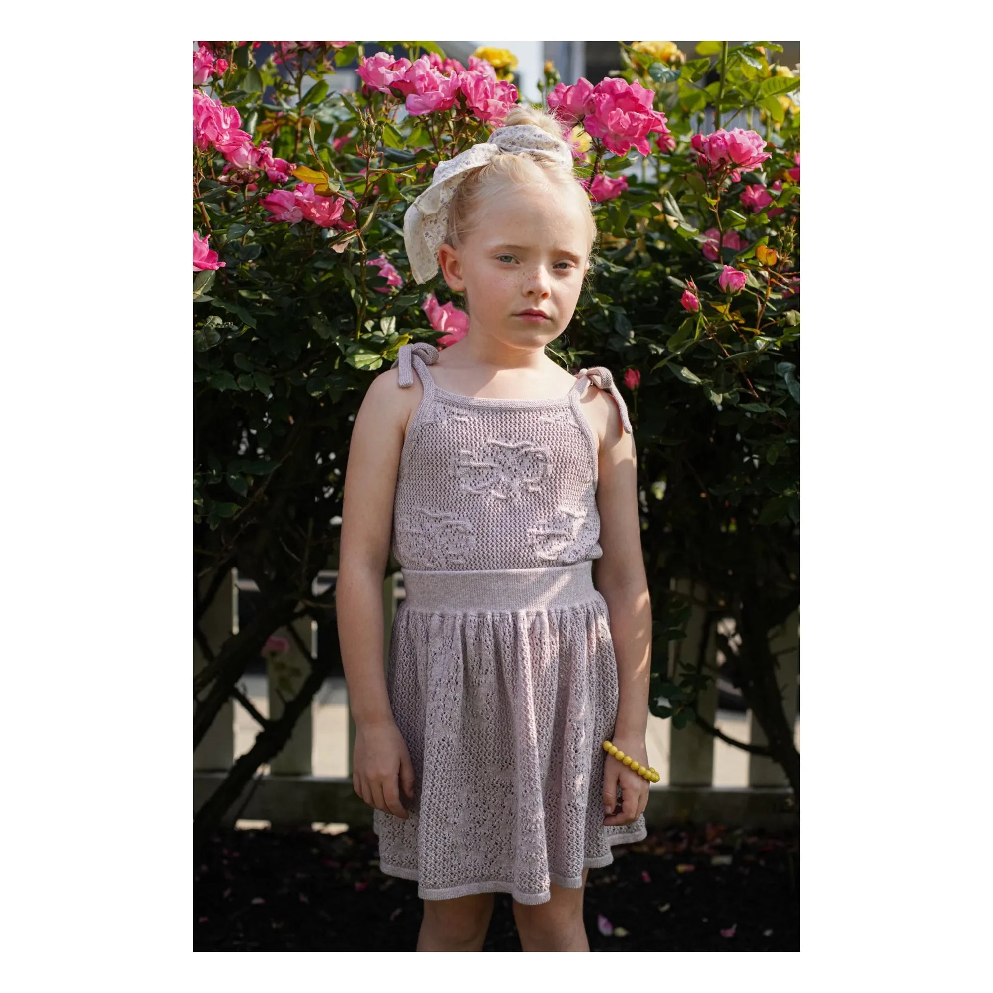 Soor Ploom - June Flowers Organic Cotton Tank Top | Lilac