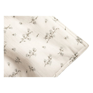 garbo&friends - Cotton Muslin Blanket Bluebell | Cream
