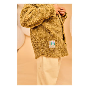 AO76 - Hahoe Sherpa Jacket | Yellow Green
