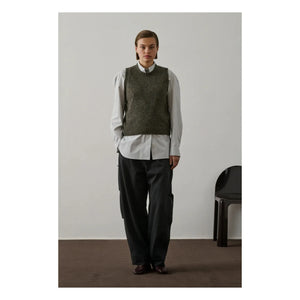 Soeur - Namaste Knitted Sweater | Gray Melange