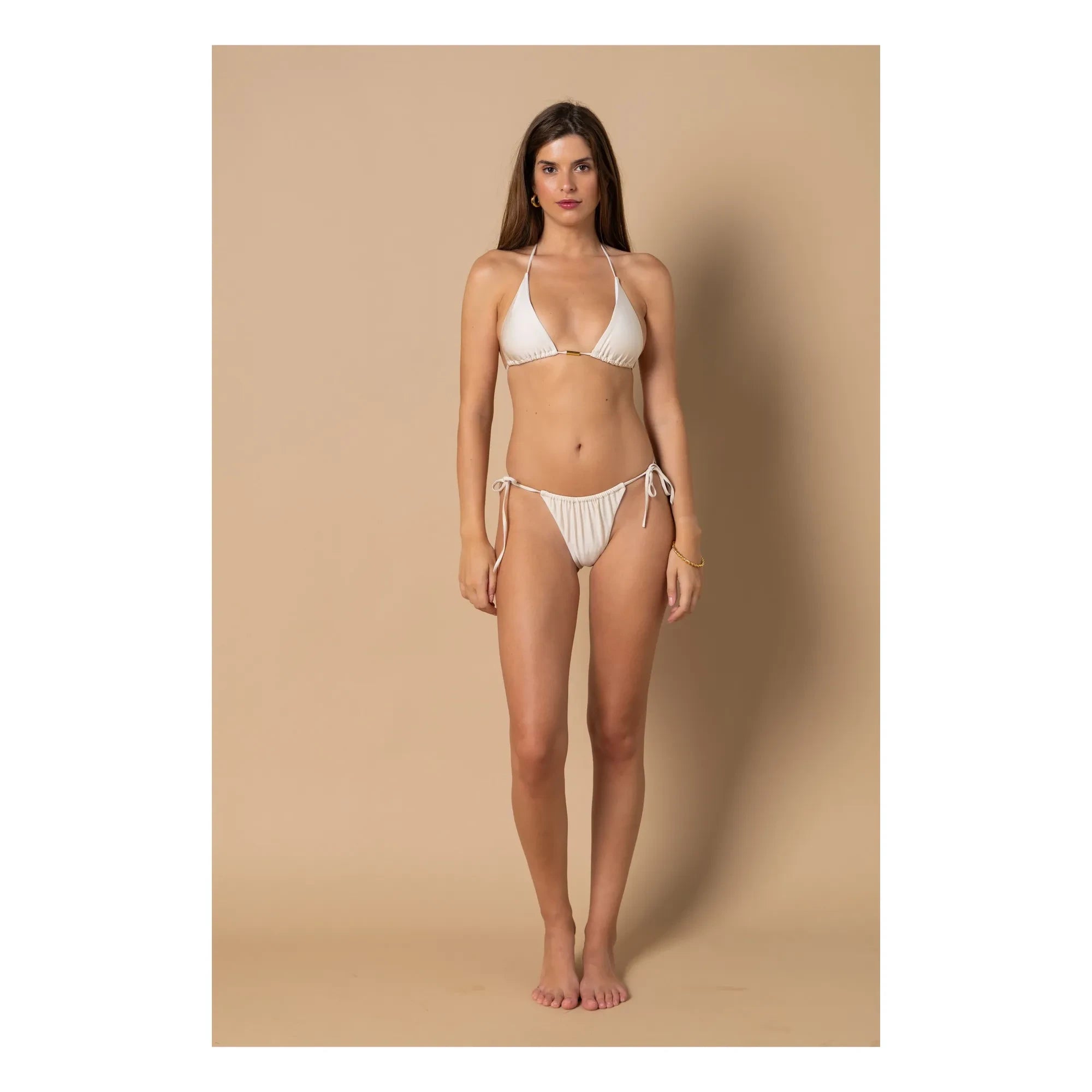 Alma Deia - Triangle Bikini Top Jenny | Off-White