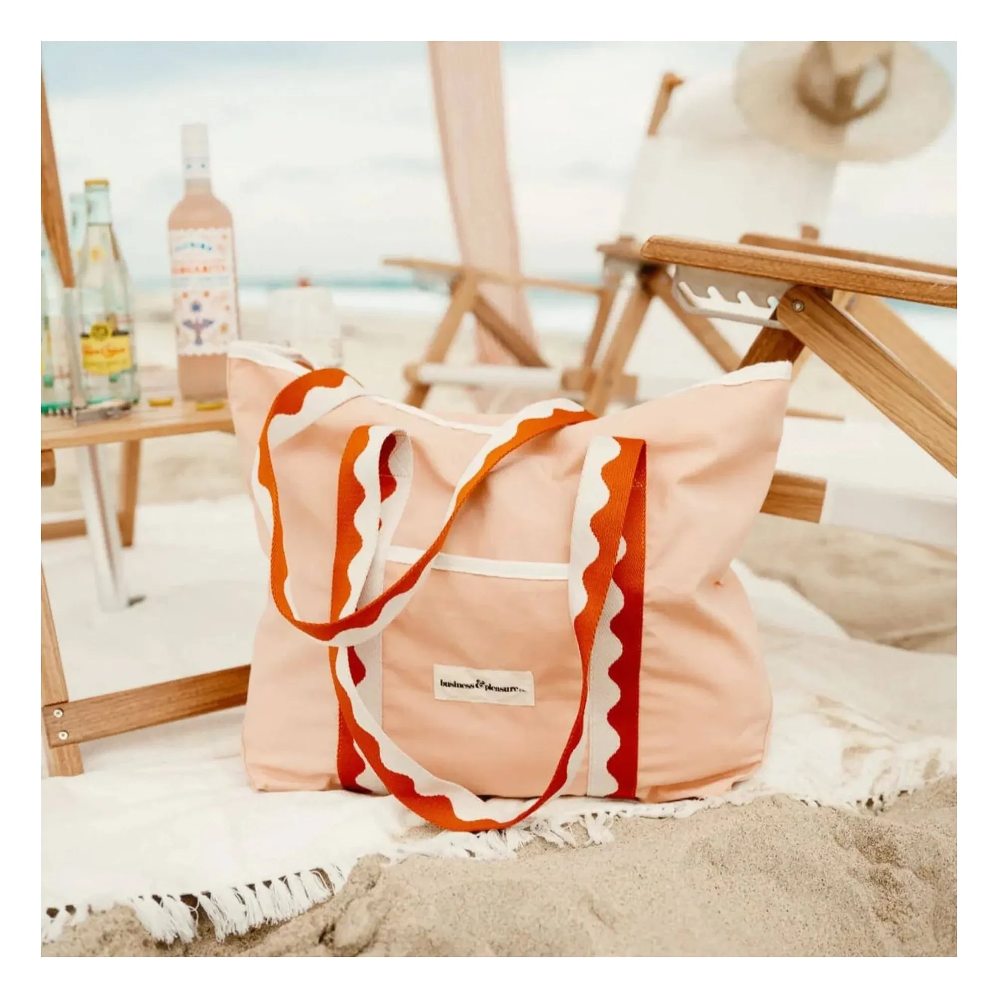Business & Pleasure Co. - Pink Beach Bag