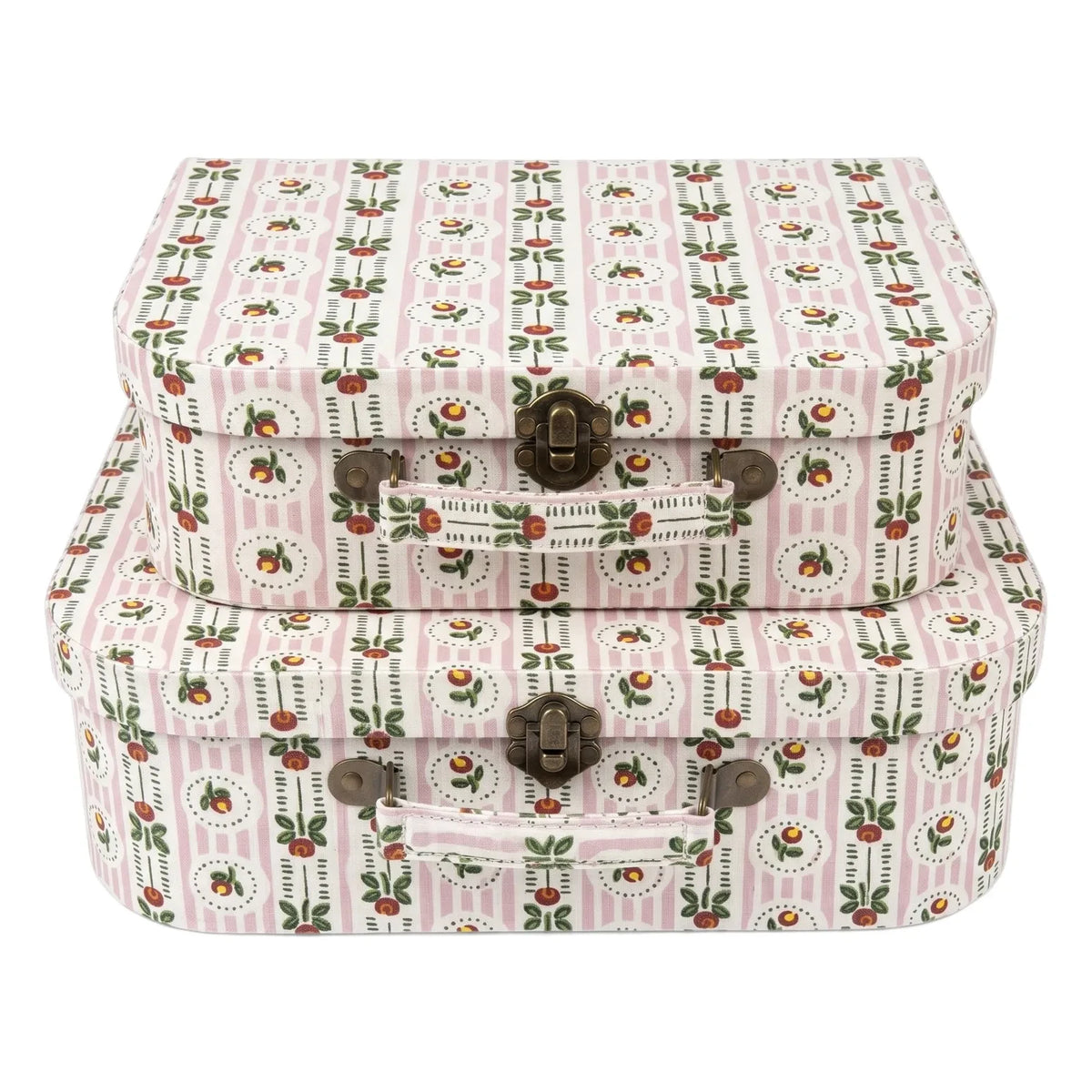 Editions Aimable - Valisette Victoire - 2'li Set | Pommette Poplin