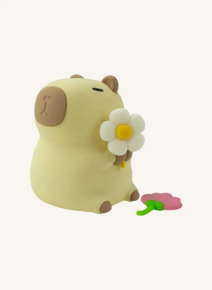 Mary's - Floral Capybara Night Light | Beige