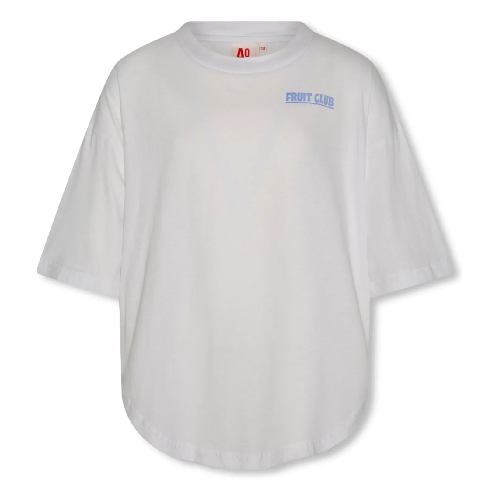 AO76 - Oversized T-Shirt True Fresh Recycled Cotton | White